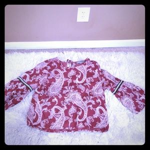 NWOT Cute Boho Cotton Top